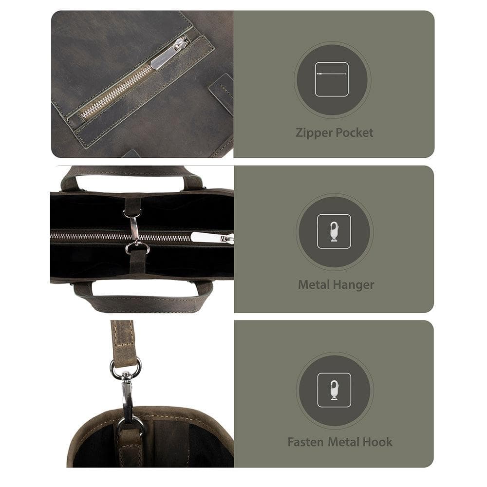 Valliro Leather Tote Bag Bouletta