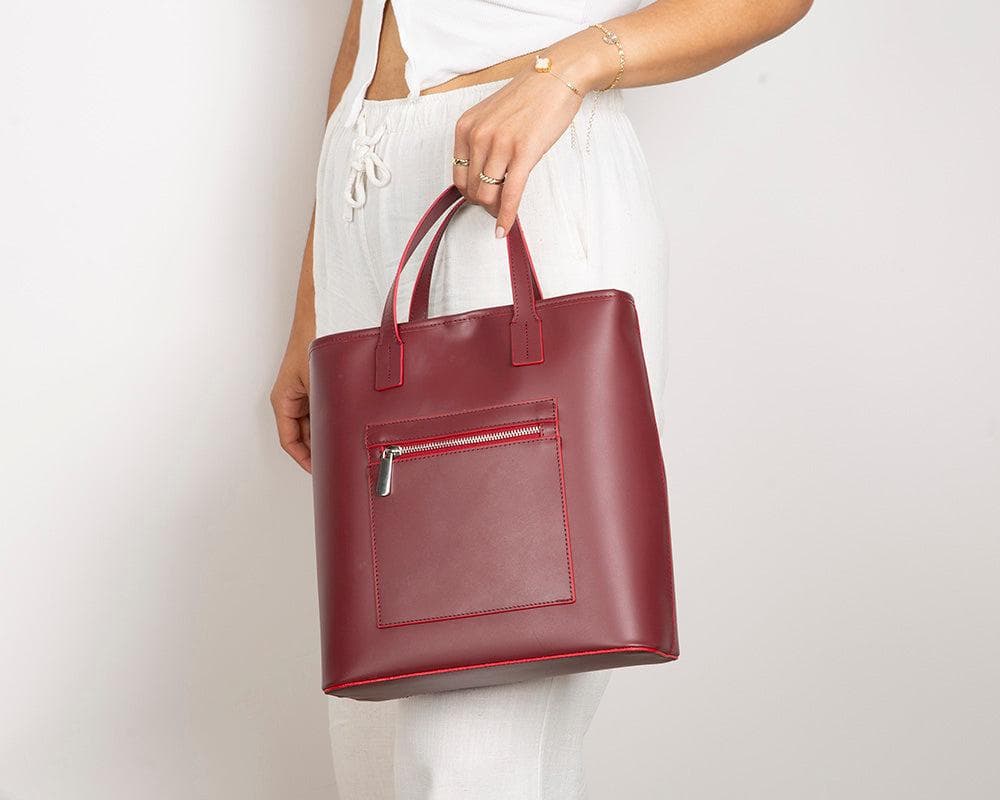 Valliro Leather Tote Bag Bouletta