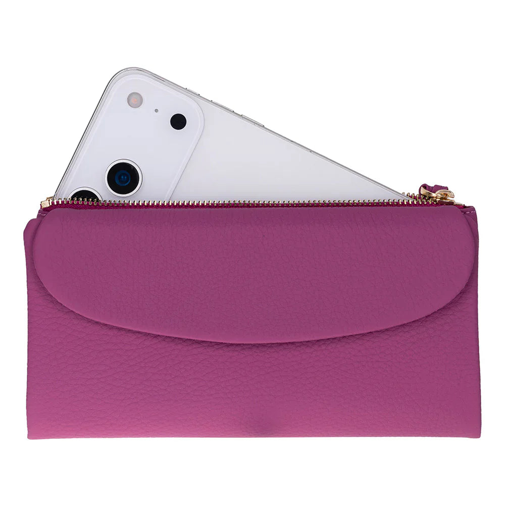 Vellure Leather Women's Handbag, Large Bouletta