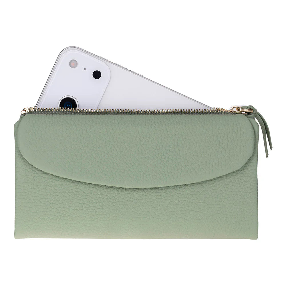 Vellure Leather Women's Handbag, Large Bouletta
