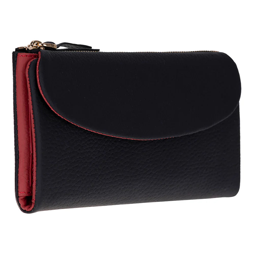 Vellure Leather Women's Handbag, Large Bouletta