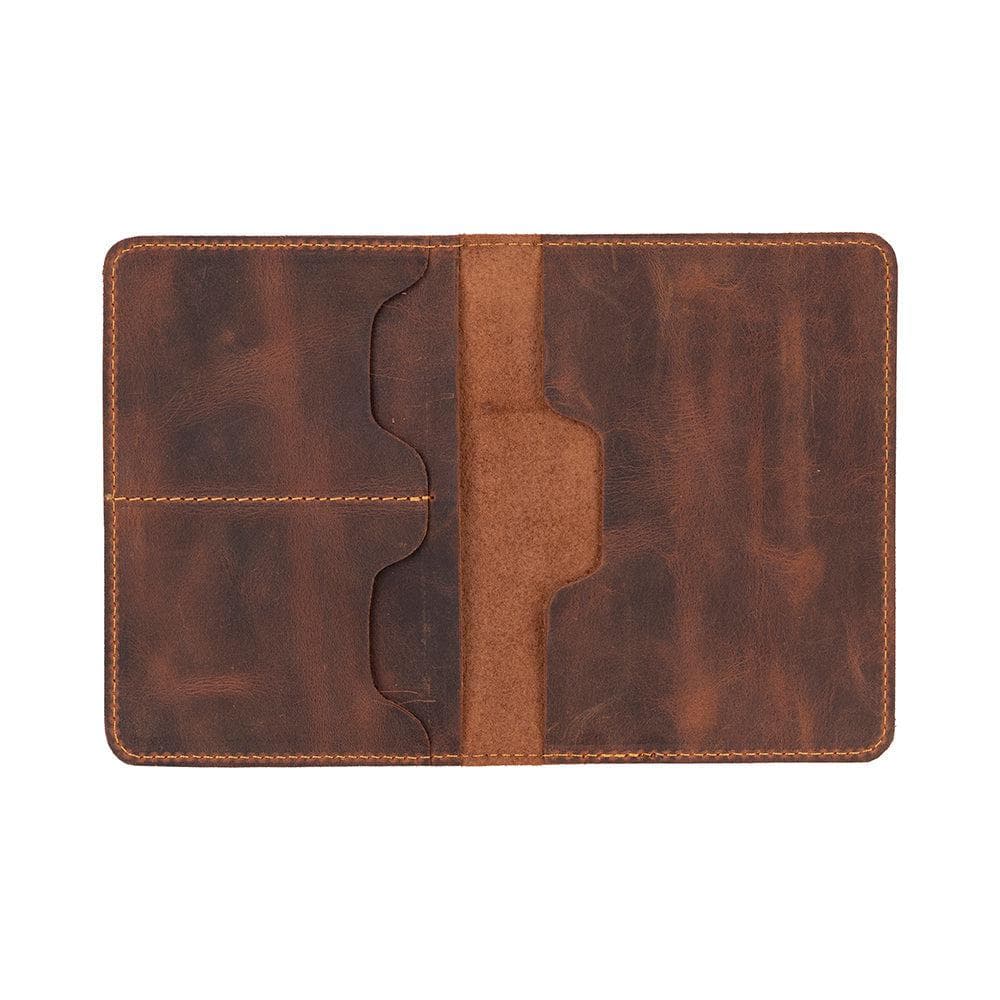 Viaggio Leather Passport Wallet Bouletta