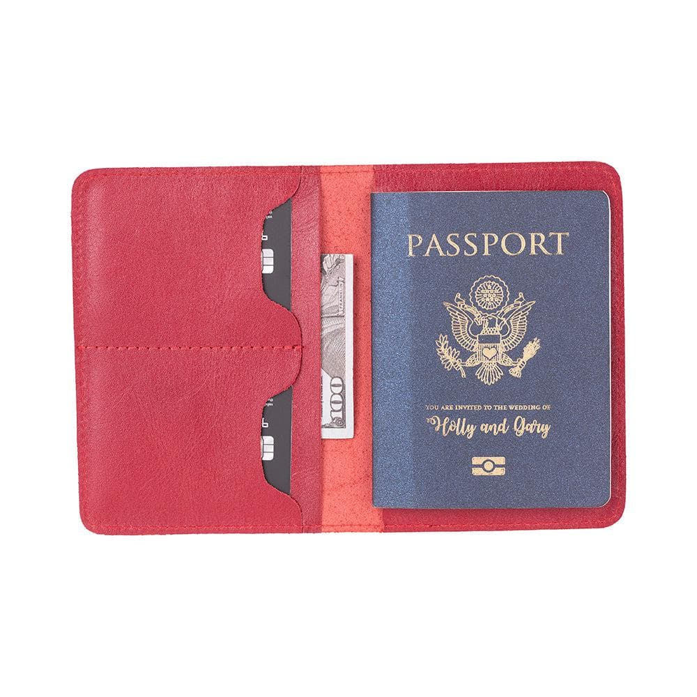 Viaggio Leather Passport Wallet Bouletta
