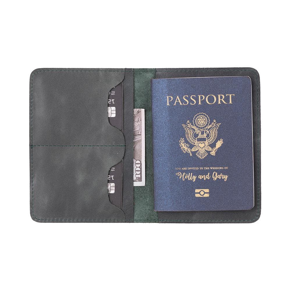 Viaggio Leather Passport Wallet Bouletta