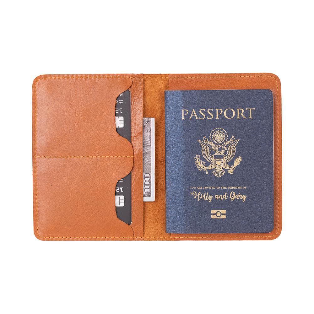 Viaggio Leather Passport Wallet Bouletta