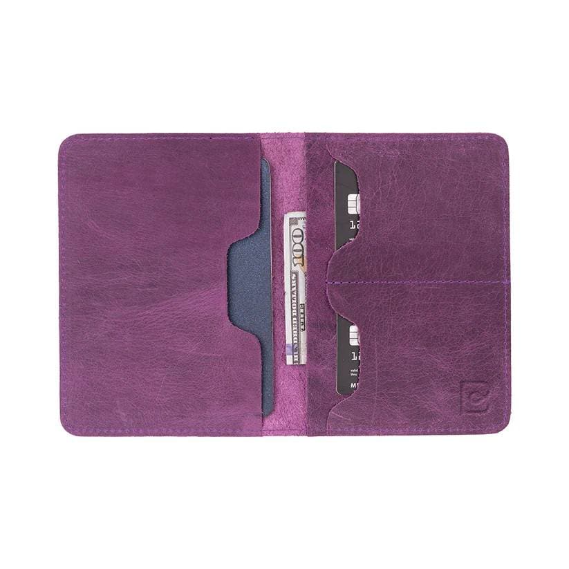 Viaggio Leather Passport Wallet Mulberry Bouletta
