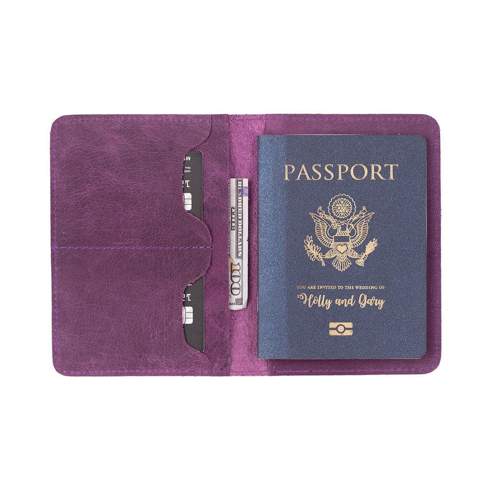 Viaggio Leather Passport Wallet Bouletta