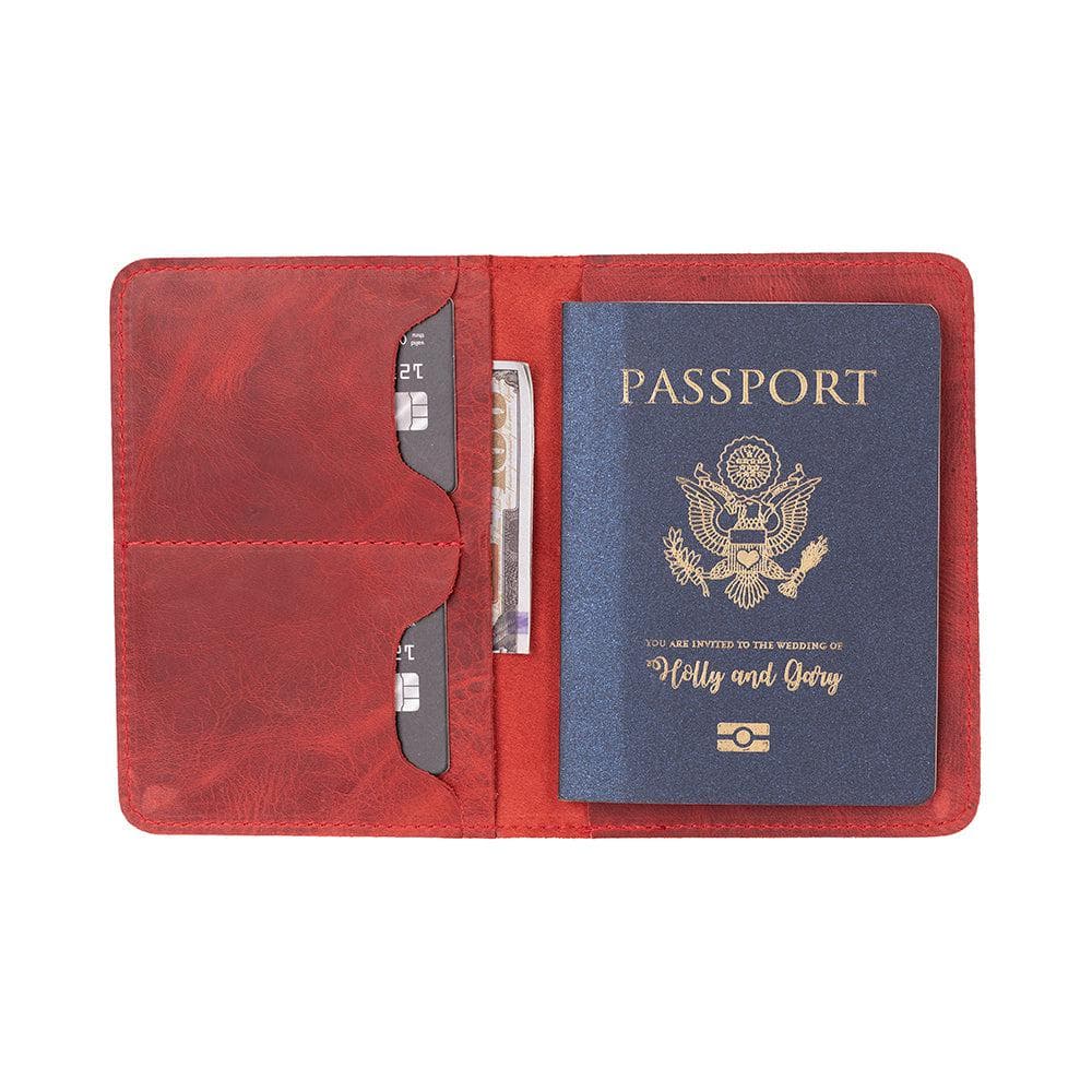 Viaggio Leather Passport Wallet Bouletta