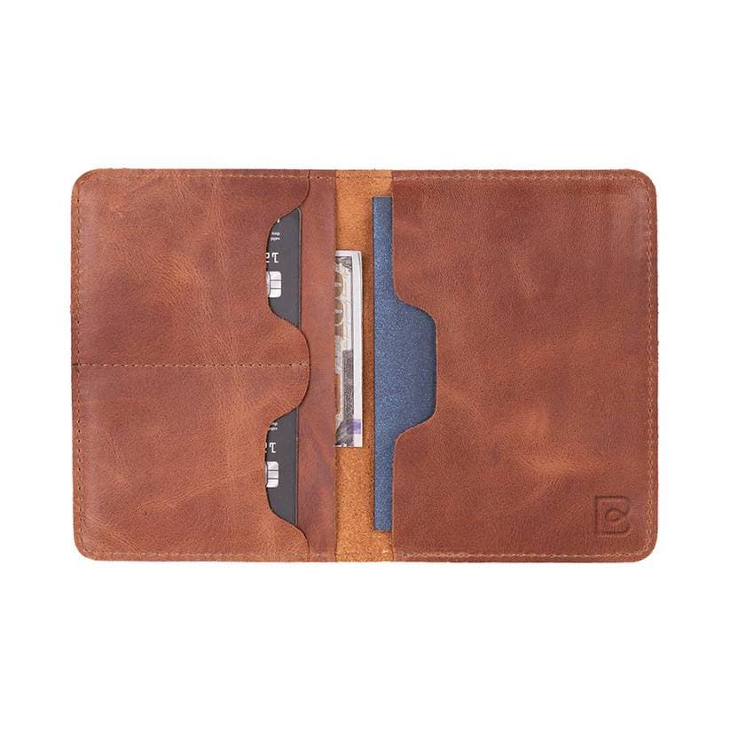 Viaggio Leather Passport Wallet Sunkissed Bouletta