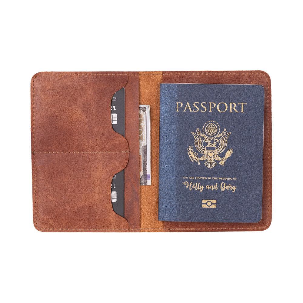 Viaggio Leather Passport Wallet Bouletta
