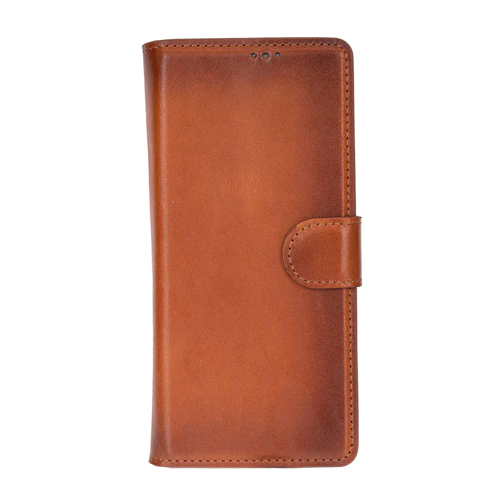 Wallet ID Leather Samsung Galaxy Z Fold7 Folio Case Bouletta