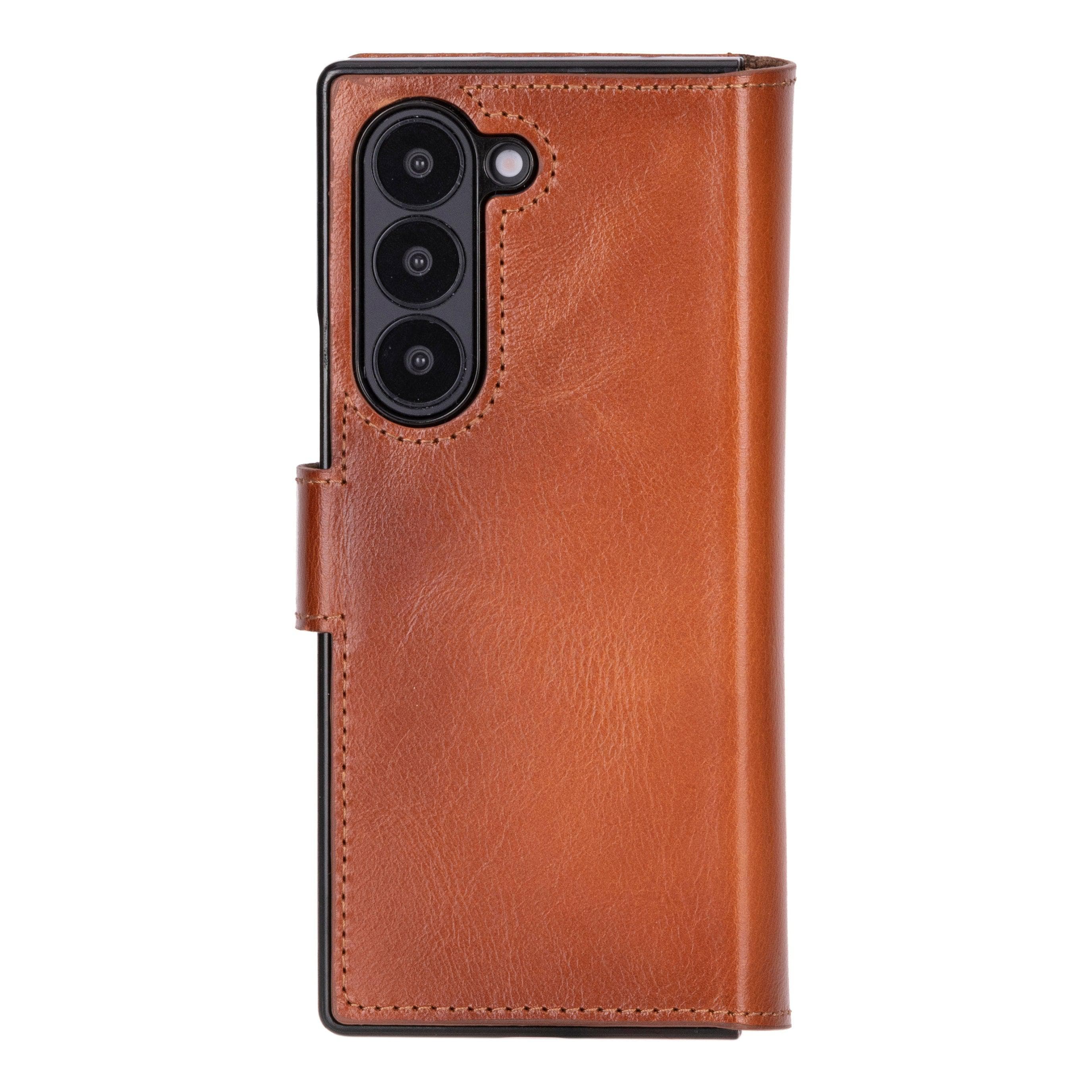 Wallet ID Samsung Galaxy Z Fold 6 Leather Folio Case Bouletta