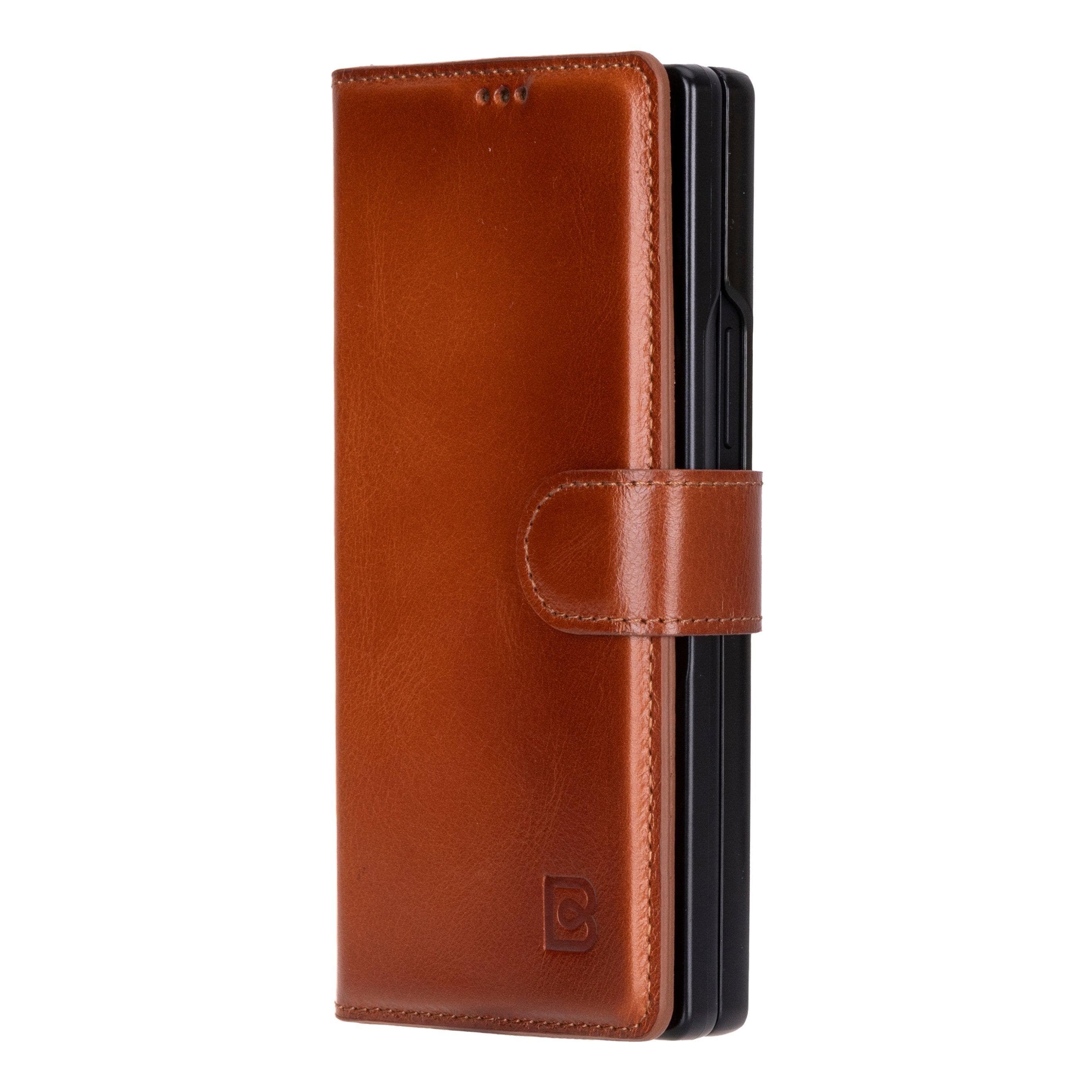 Wallet ID Samsung Galaxy Z Fold 6 Leather Folio Case Bouletta