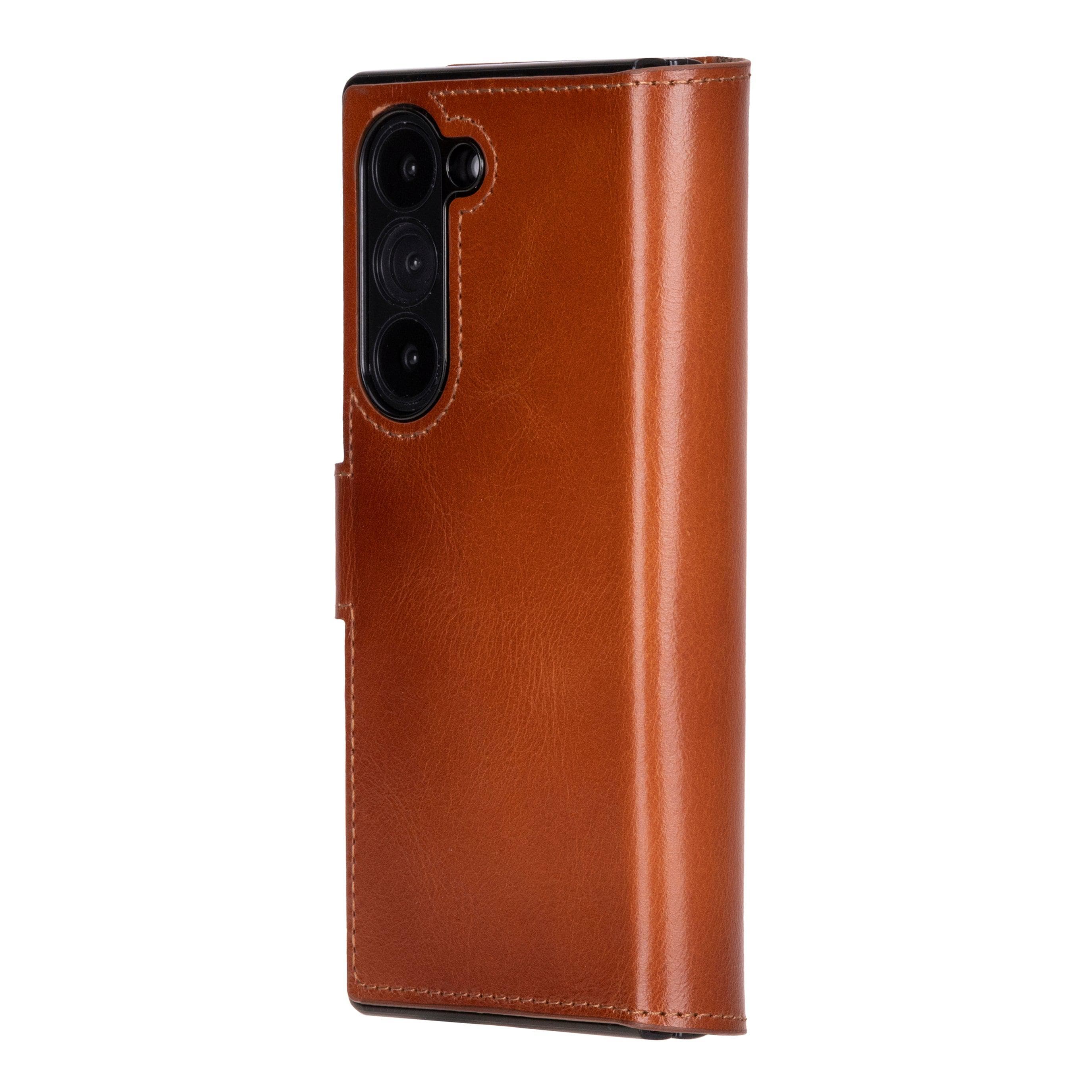 Wallet ID Samsung Galaxy Z Fold 6 Leather Folio Case Bouletta
