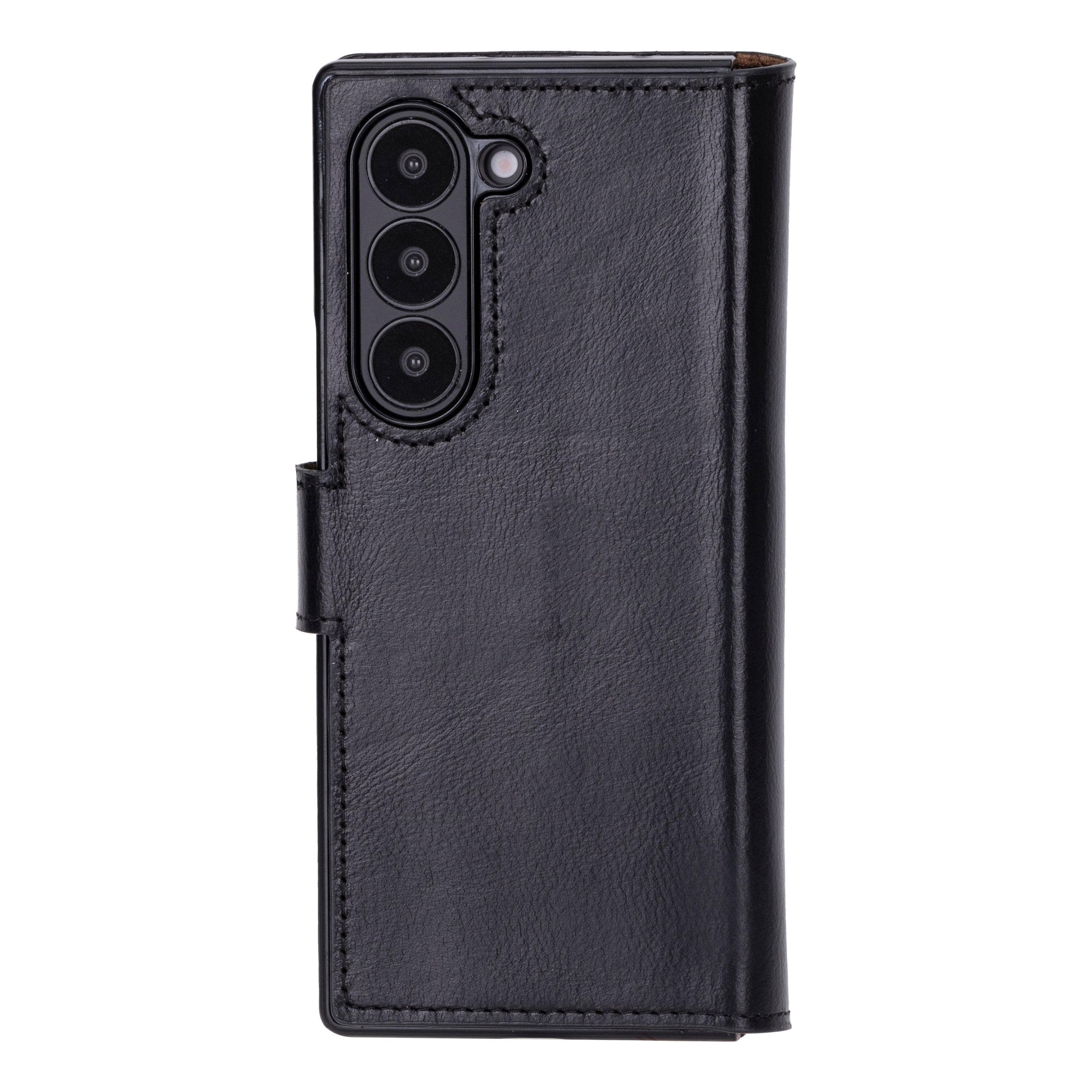 Wallet ID Samsung Galaxy Z Fold 6 Leather Folio Case Bouletta