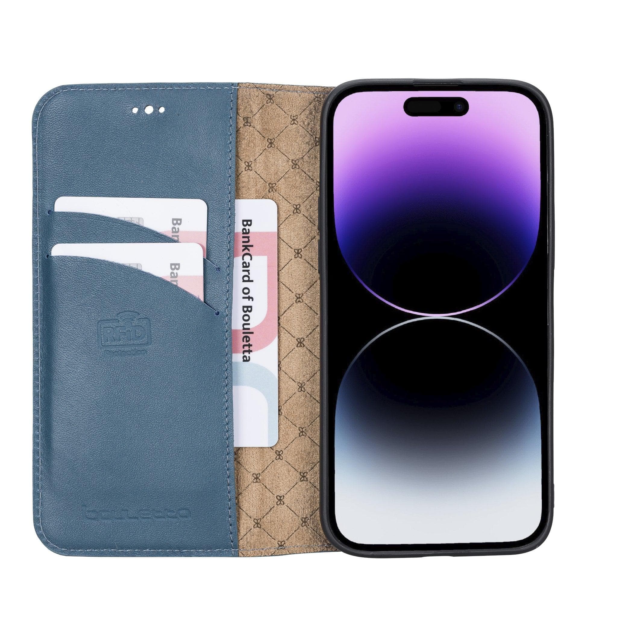 Apple iPhone 14 Series Brooks Leather Slim Wallet Case Bouletta LTD