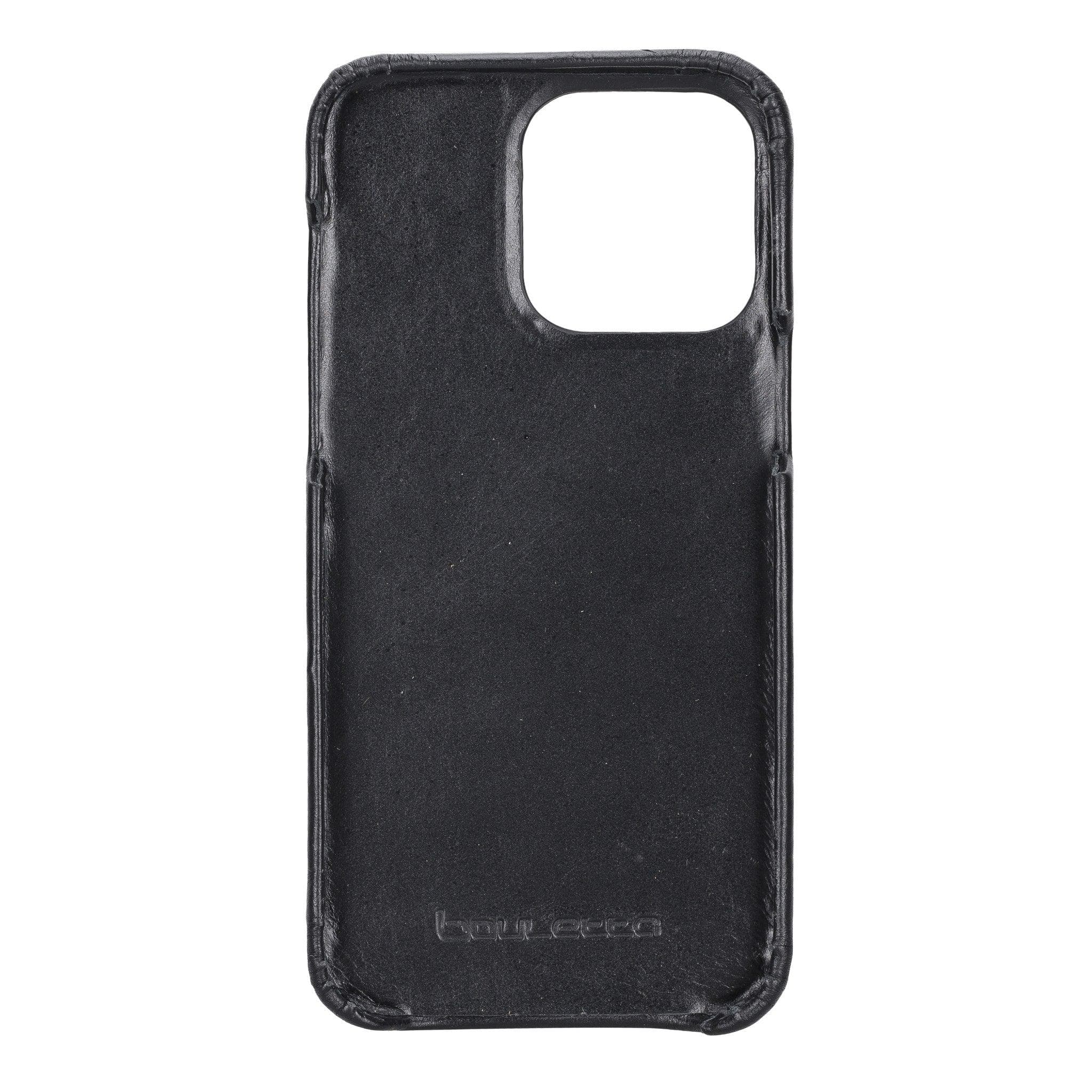 Apple iPhone 14 Series Full Leather Coating Back Cover Bouletta LTD