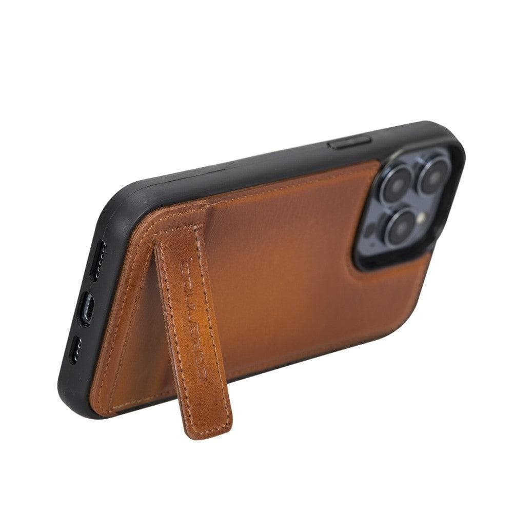 G U C C I premium Leather Case with Back Stand For Fold 4