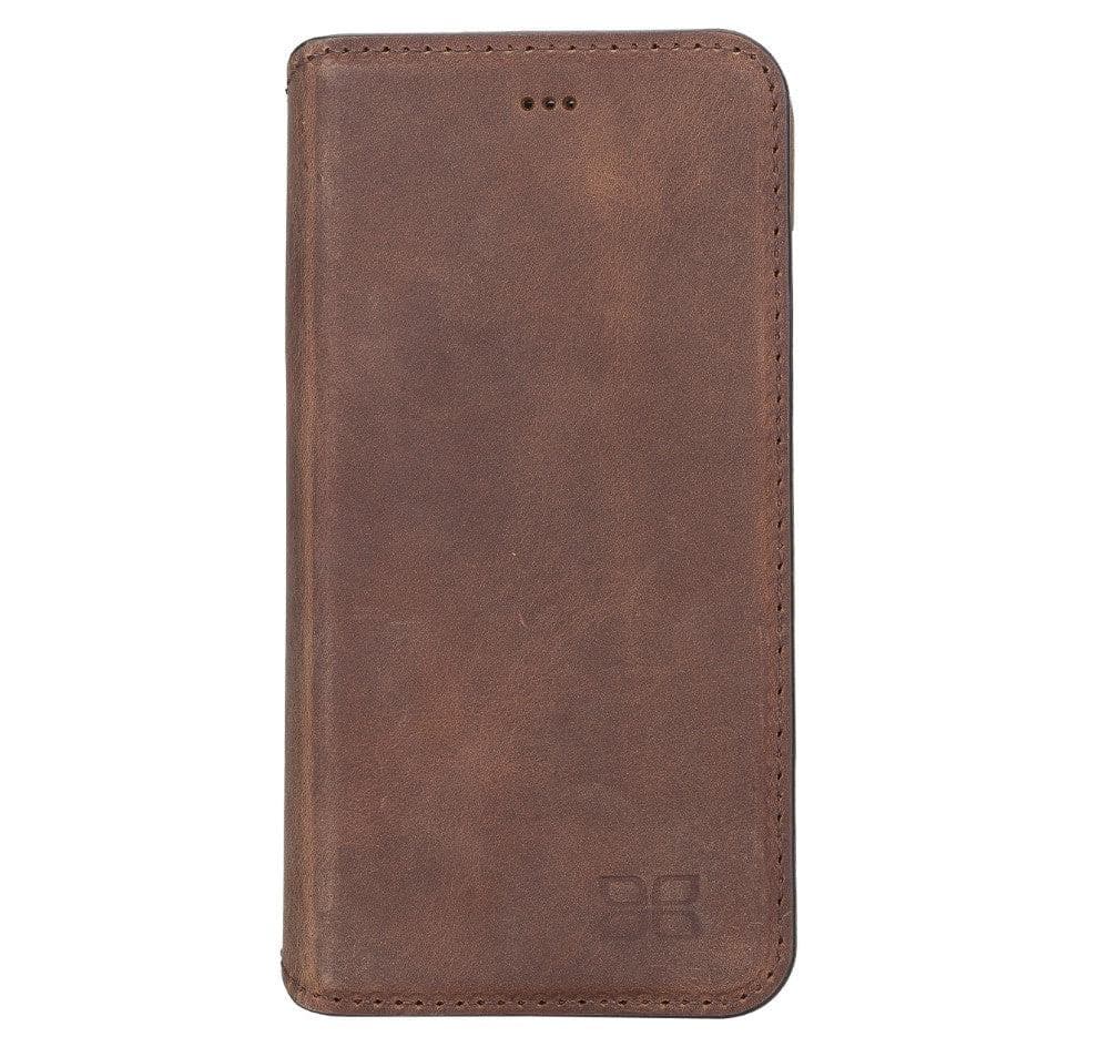 Apple iPhone Ultimate Book Leather Phone Cases iPhone 7 / Antic Brown Bouletta LTD