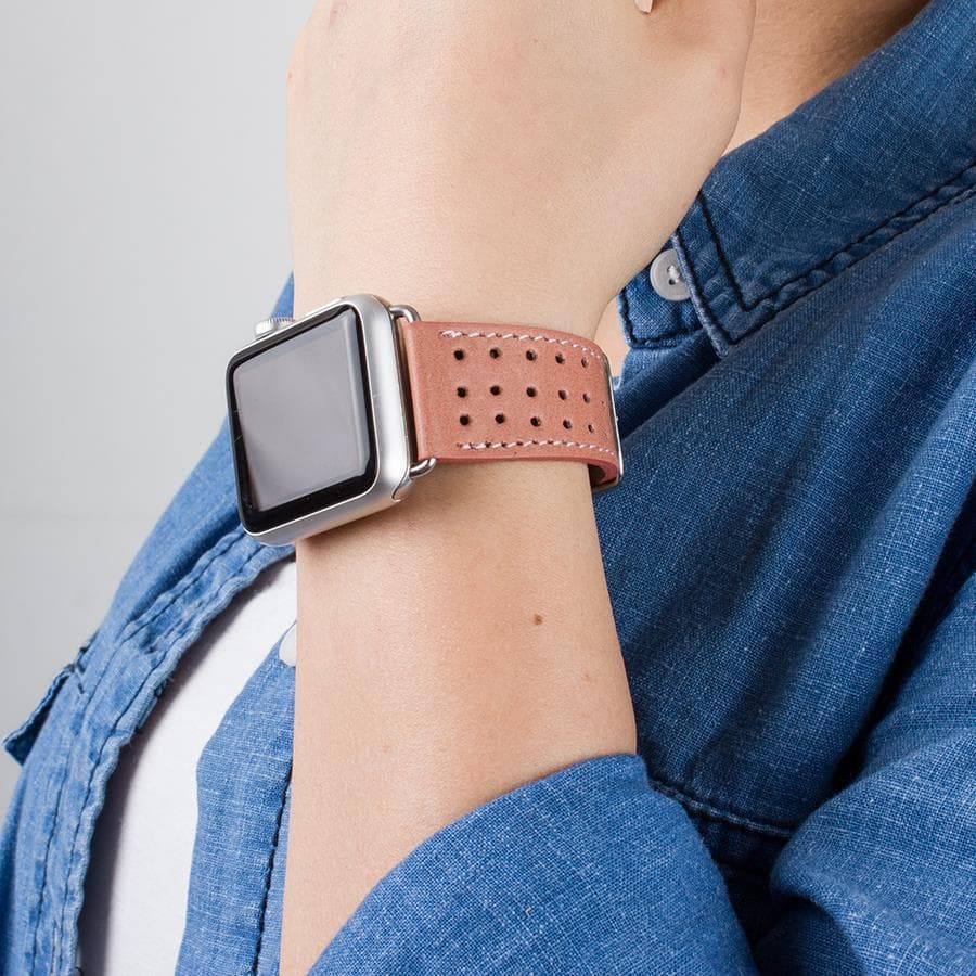 Leather Apple Watch Bands - 87011 Style RST8 Bouletta