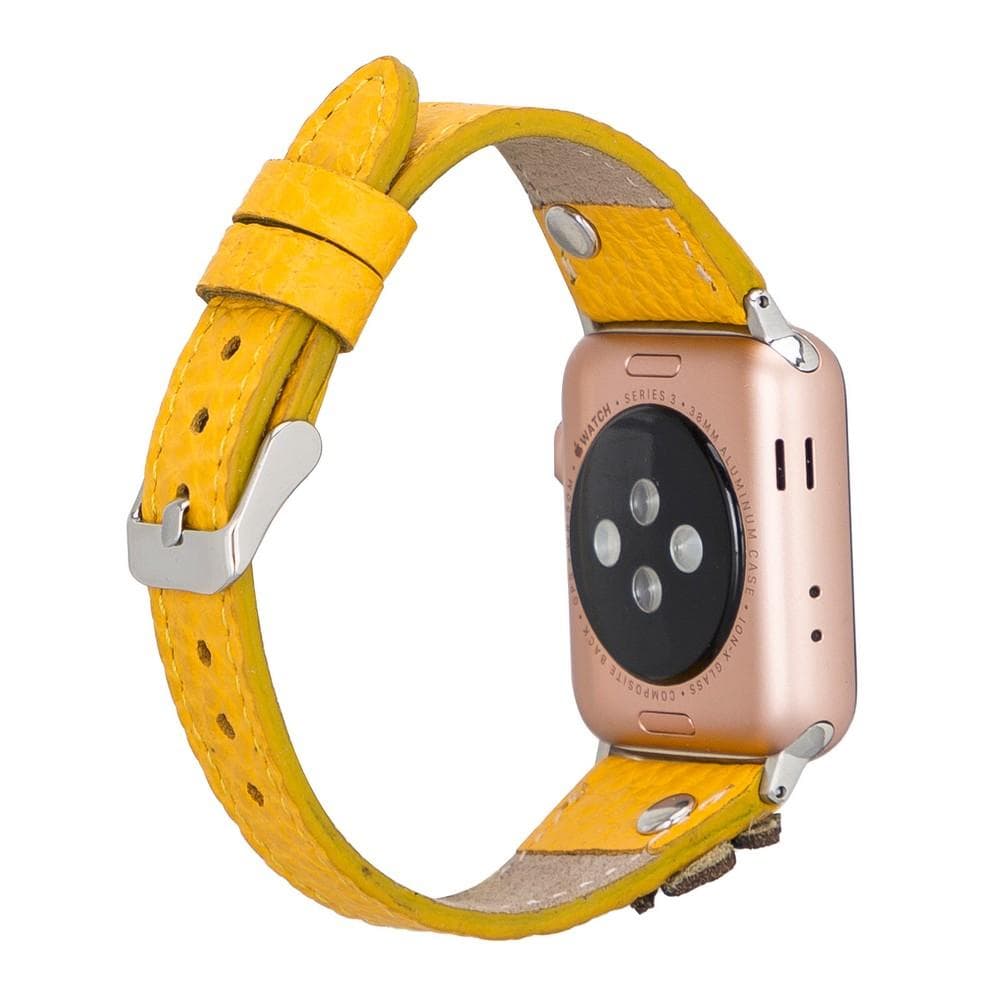 Leather Apple Watch Bands - Clasic Slim Flover Style FL12 Bouletta