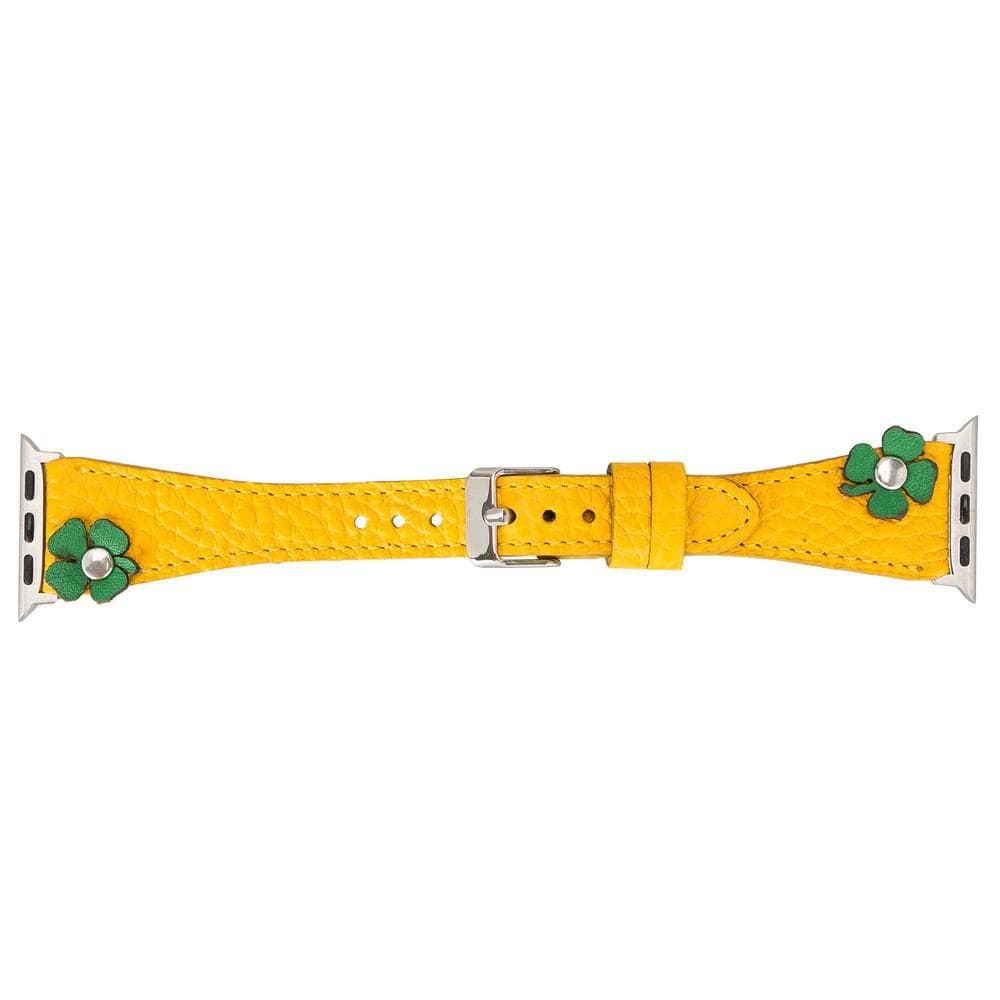 Leather Apple Watch Bands - Clasic Slim Flover Style FL12 Bouletta