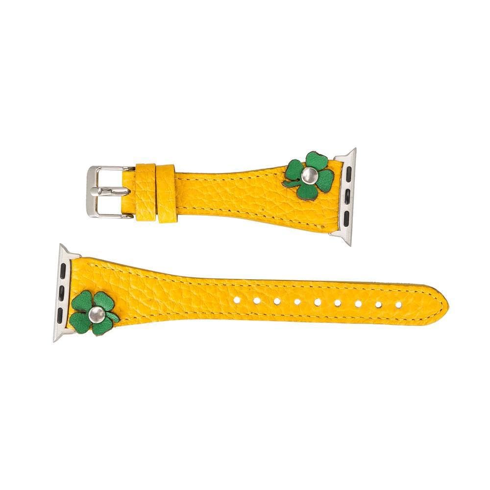 Leather Apple Watch Bands - Clasic Slim Flover Style FL12 Bouletta