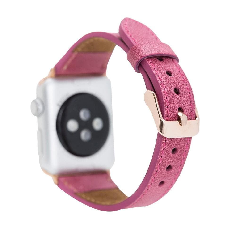 Leather Apple Watch Bands - Clasic Slim Style Bouletta