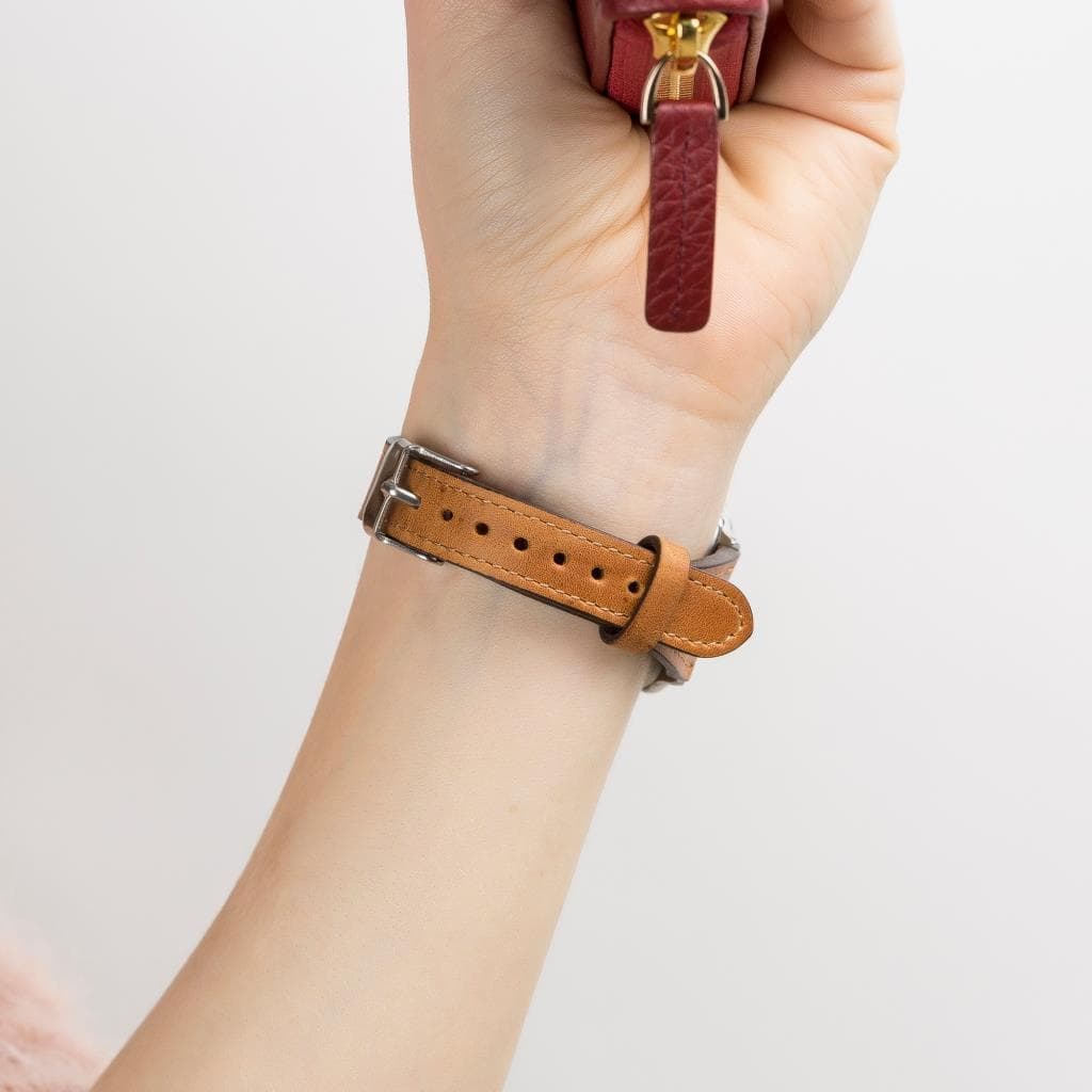 Leather Apple Watch Bands - Clasic Slim Style Bouletta