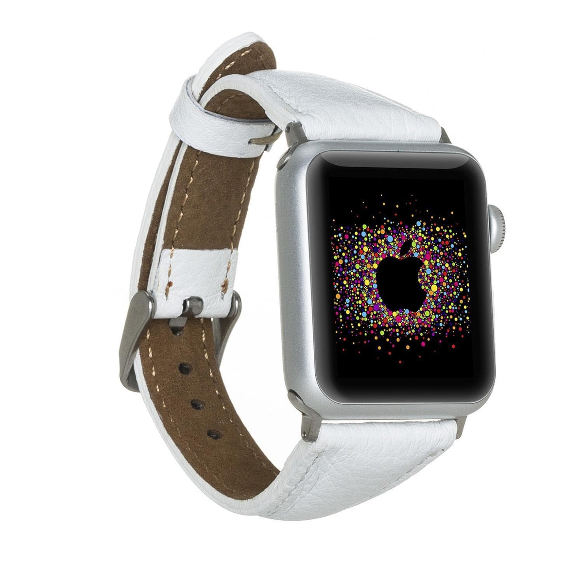 Leather Apple Watch Bands - Clasic Slim Style F3 Bouletta