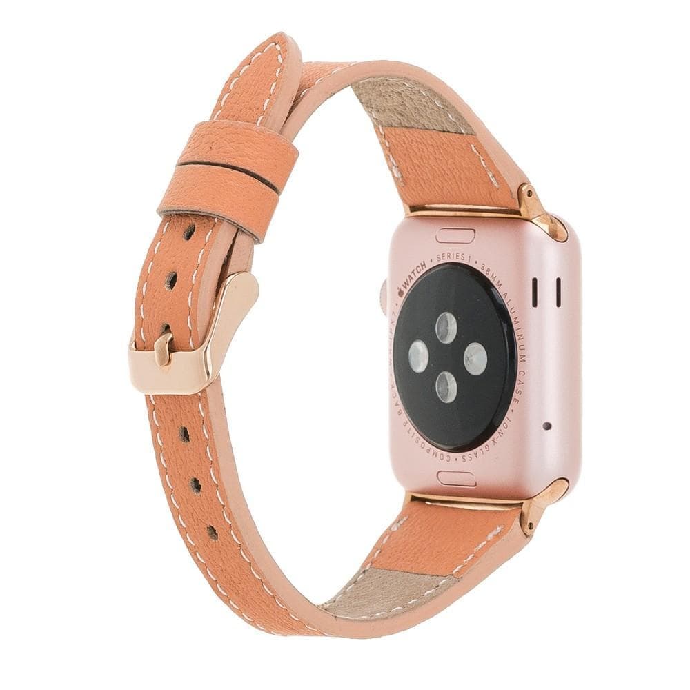Leather Apple Watch Bands - Clasic Slim Style Bouletta
