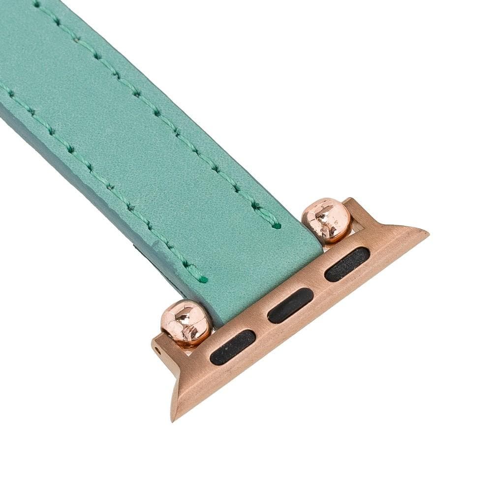 Leather Apple Watch Bands - Ferro Seamy Style Bouletta