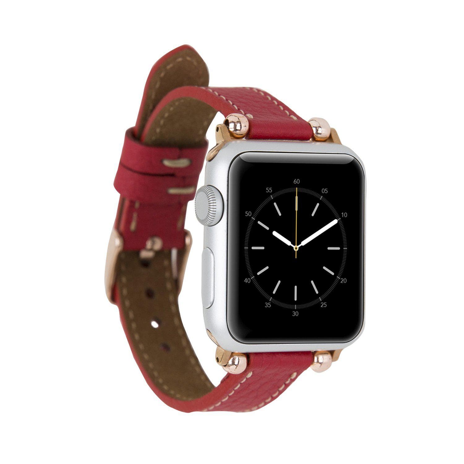 Leather Apple Watch Bands - Ferro Seamy Style ERC2 Bouletta