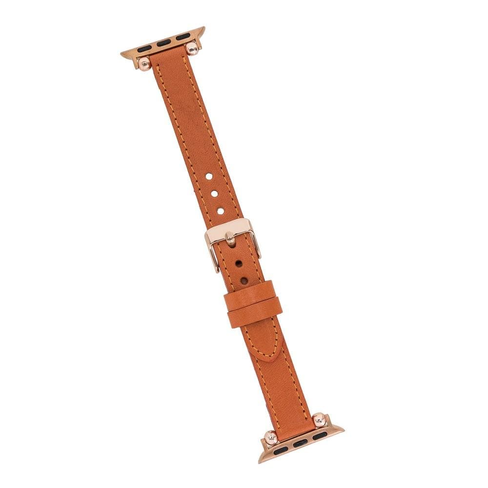 Leather Apple Watch Bands - Ferro Seamy Style Bouletta