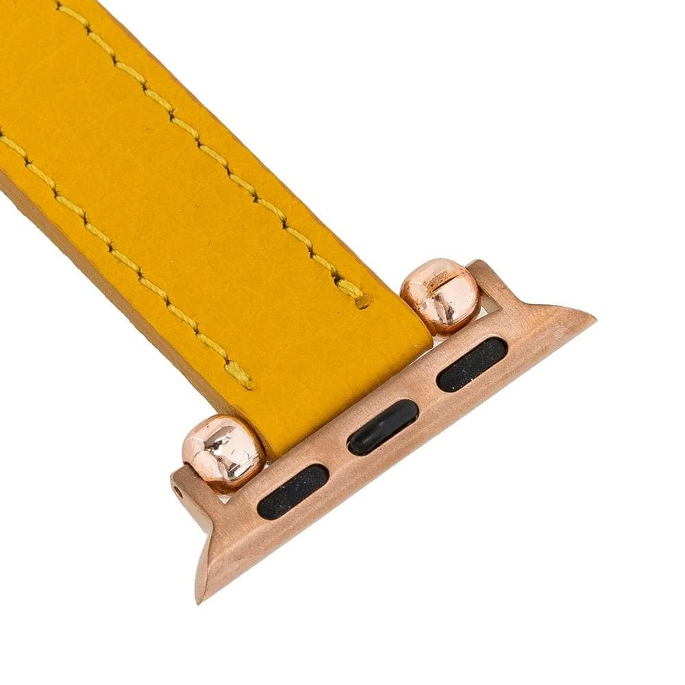 Leather Apple Watch Bands - Ferro Seamy Style Bouletta