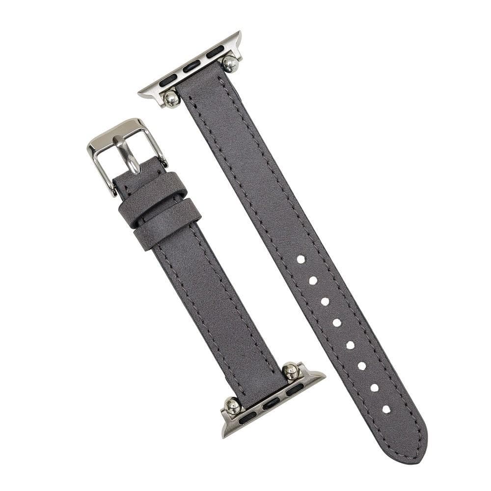 Leather Apple Watch Bands - Ferro Seamy Style Bouletta