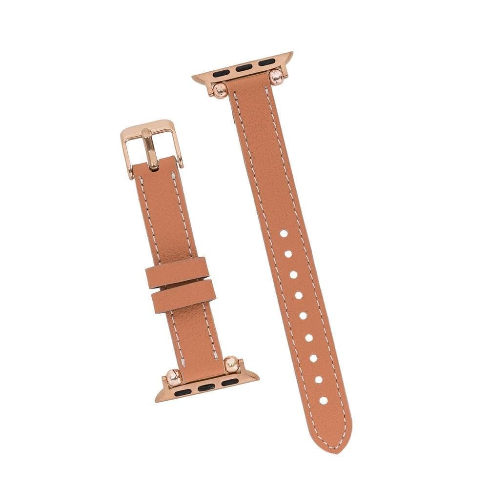 Leather Apple Watch Bands - Ferro Seamy Style Bouletta