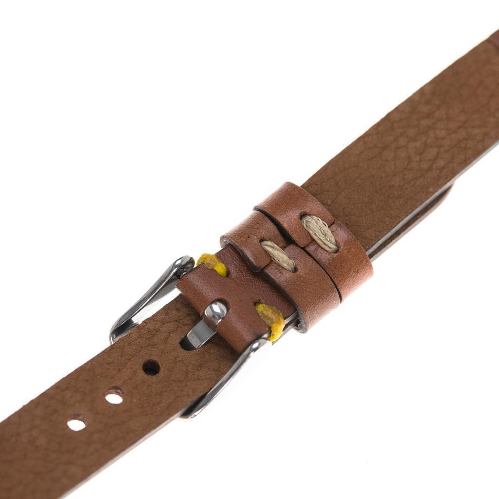 Leather Apple Watch Bands - Ferro Seamy Style Bouletta