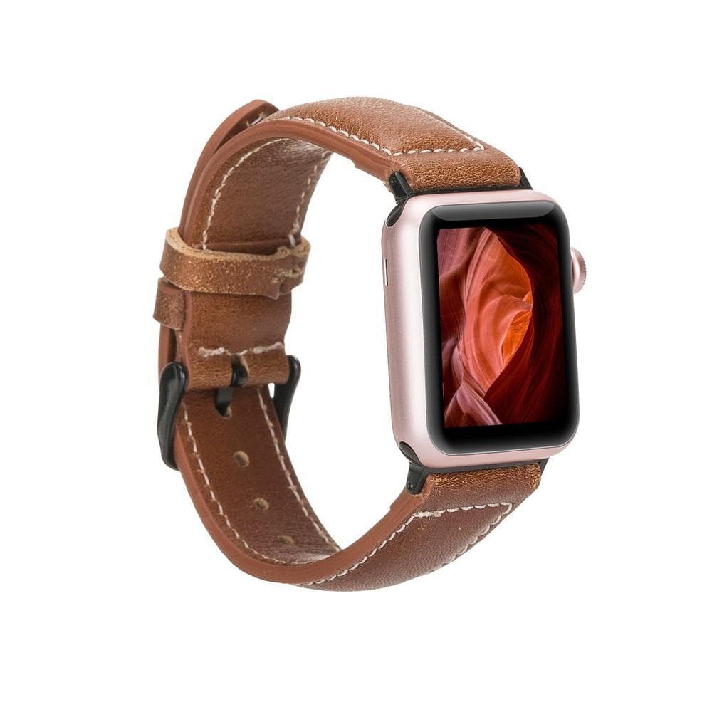 Leather Apple Watch Bands - NM1 Style AS4 Bouletta