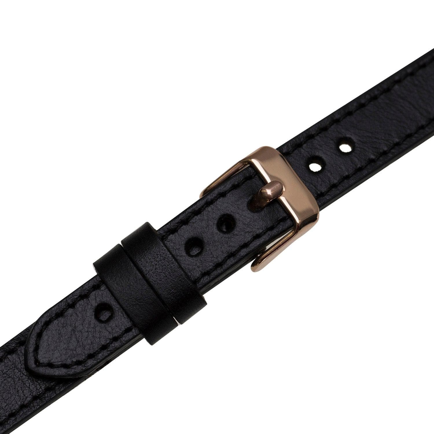 Leather Fitbit Watch Bands - Ferro Rose Trok Style Bouletta