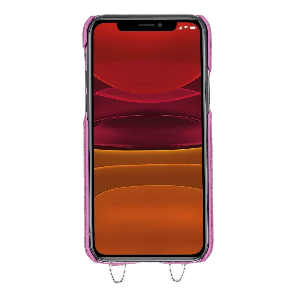 Bouletta iPhone 11 Series Leather Saff Umw Plain Strap Bouletta