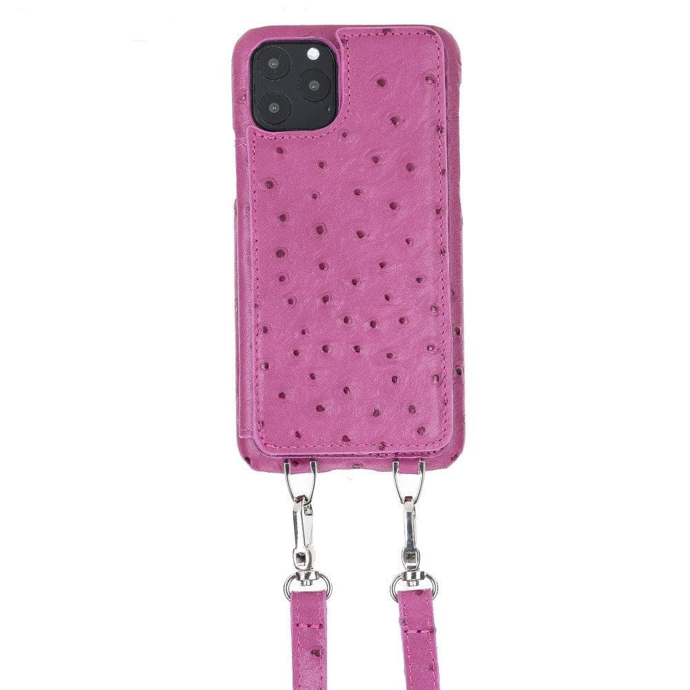 Bouletta iPhone 11 Series Leather Saff Umw Plain Strap Bouletta