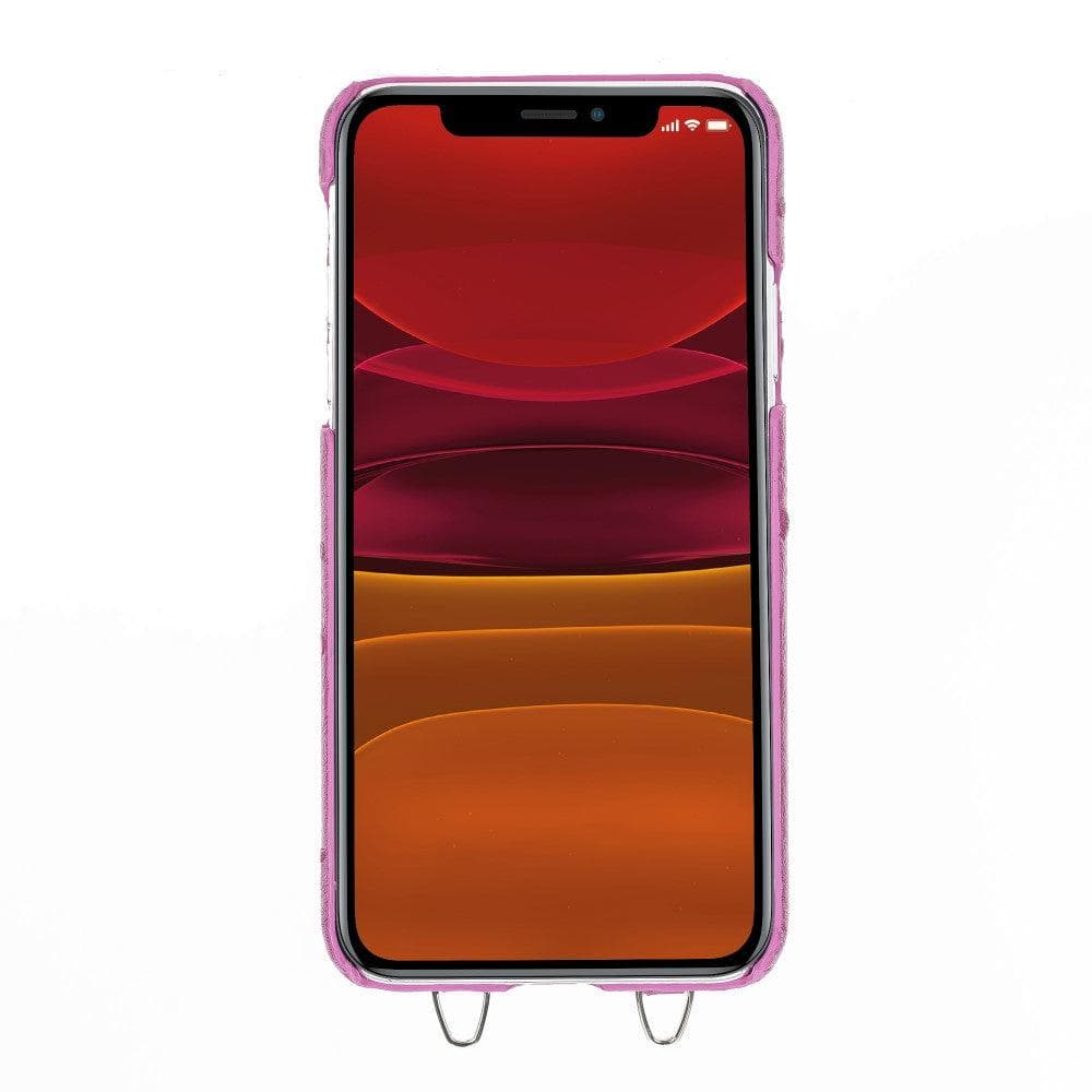 Bouletta iPhone 11 Series Leather Saff Umw Plain Strap Bouletta