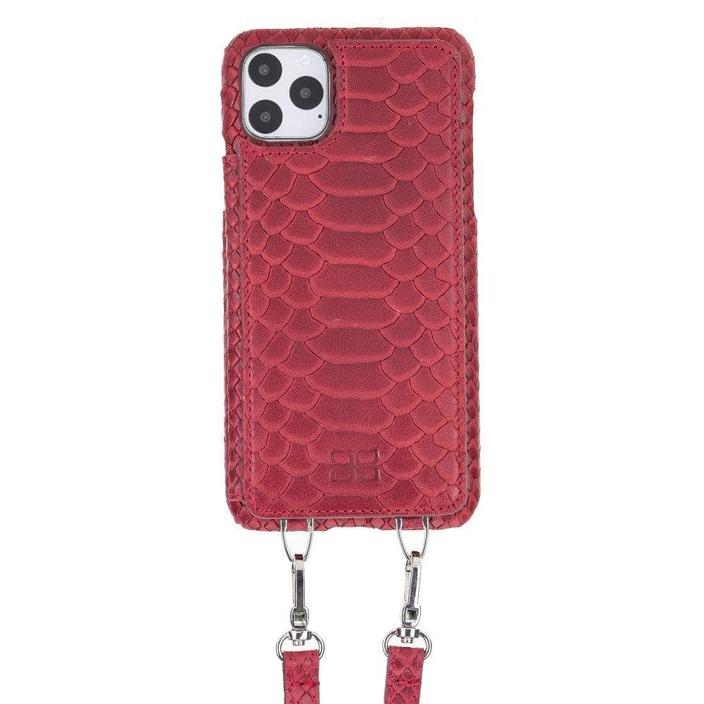 Bouletta iPhone 11 Series Leather Saff Umw Plain Strap Bouletta