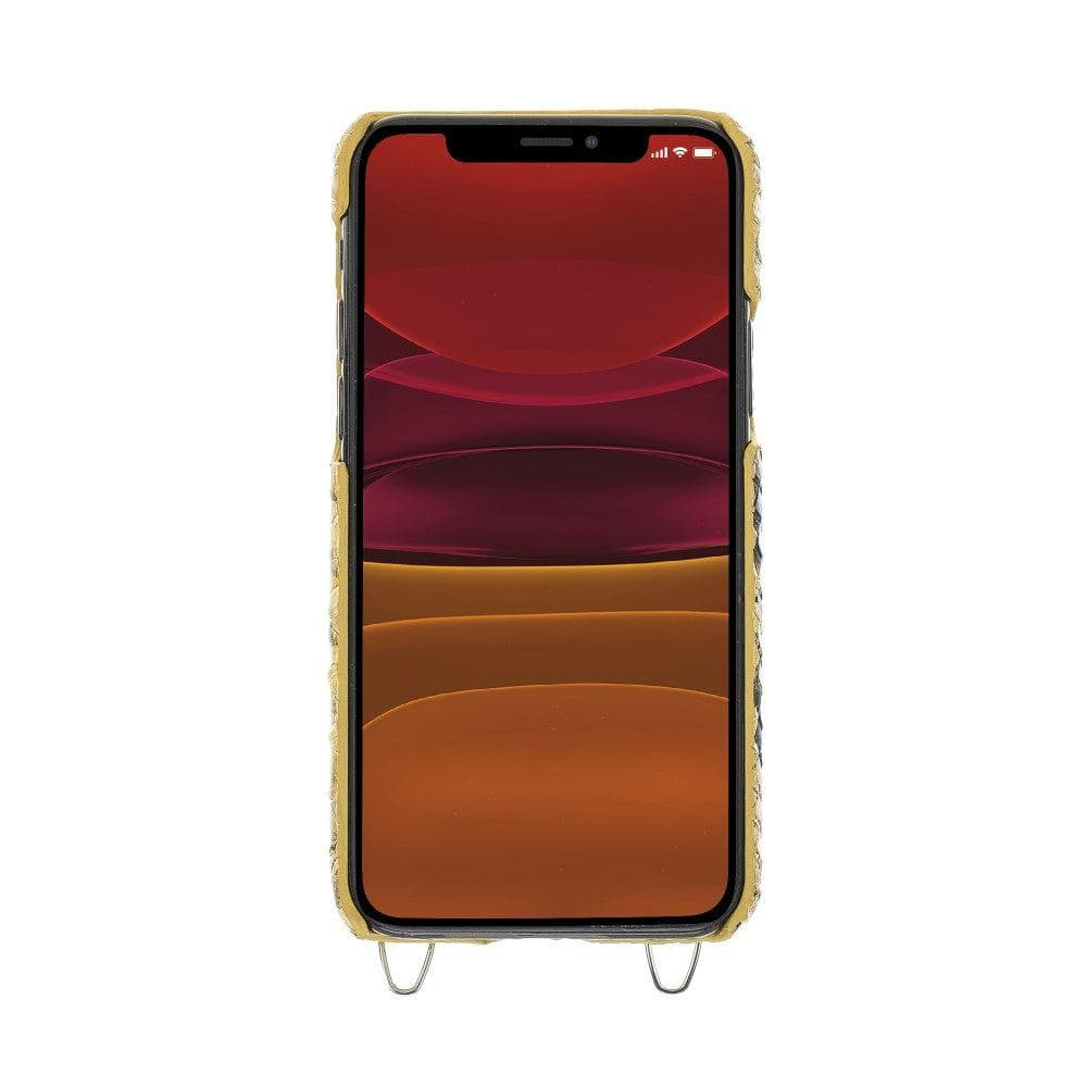Bouletta iPhone 11 Series Leather Saff Umw Plain Strap Bouletta