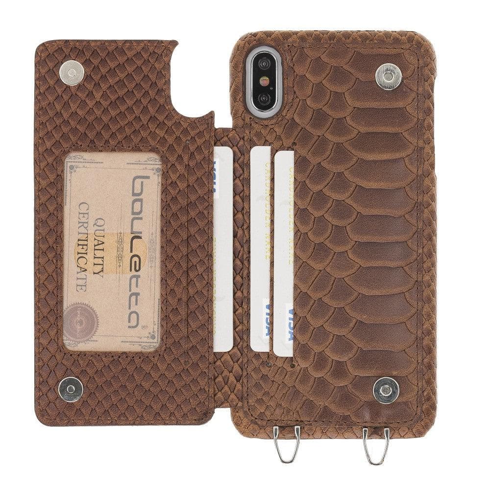 Bouletta iPhone X Series Leather Saff Umw Plain Strap Bouletta