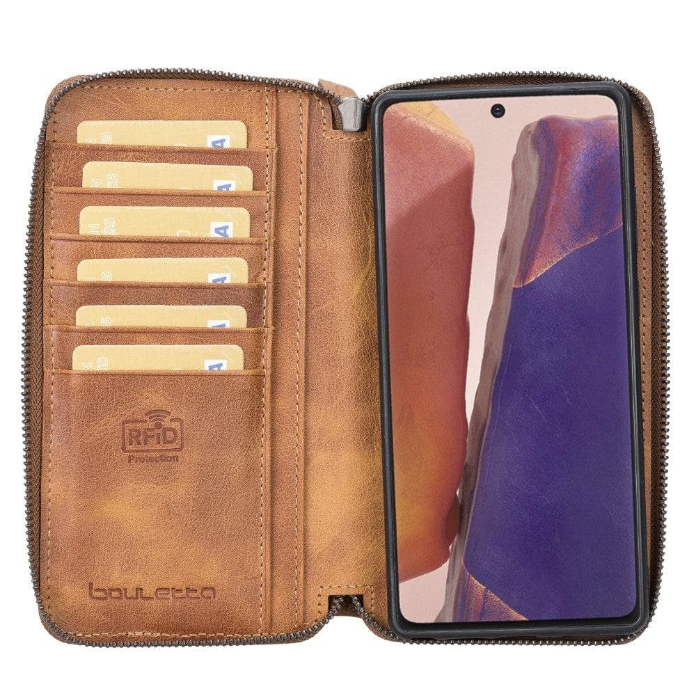 Bouletta  Samsung Note 20 Series Leather Pouch Magnetic Wallet Case Bouletta