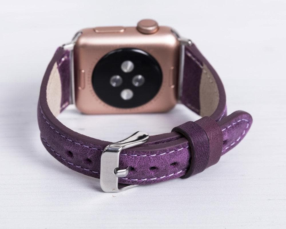 Bradford Classic Slim Apple Watch Leather Straps Bouletta