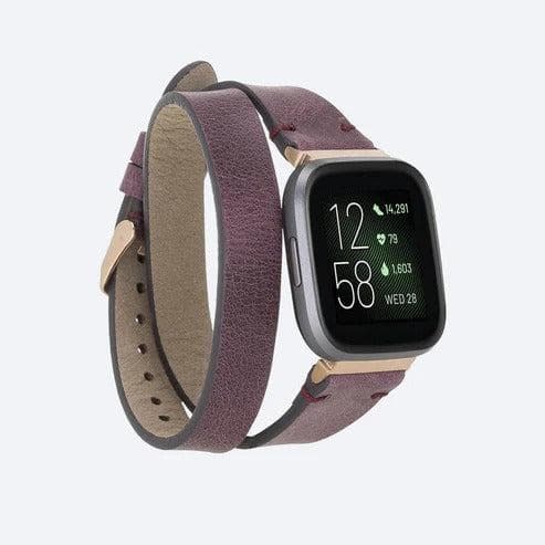 Bristol Apple Watch Double Tour Slim Purple Bouletta