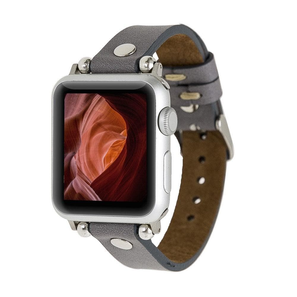 Clitheroe Ferro Apple Watch Leather Strap RST9 Bouletta